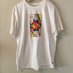 Nike White Short Sleeve Tee Casual Wear